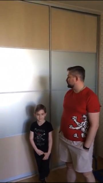 Превью видео-отзыва: Шкаф-купе в детской